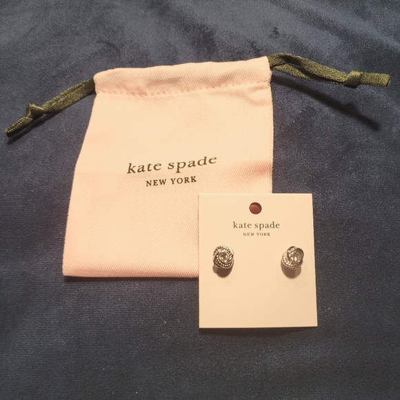 Kate Spade Knot Studs - Picture 8 of 9